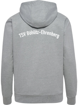 Kapuzensweat TSV Böhlitz-Ehrenberg - HMLGO2.0 Hoodie - Grey melange